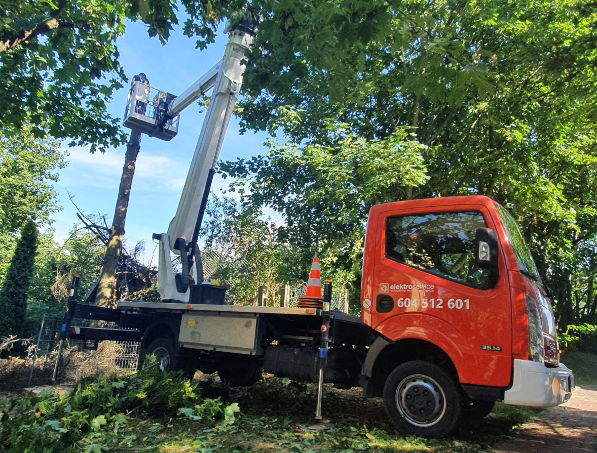 Usługi podnośnik koszowy Gdańsk